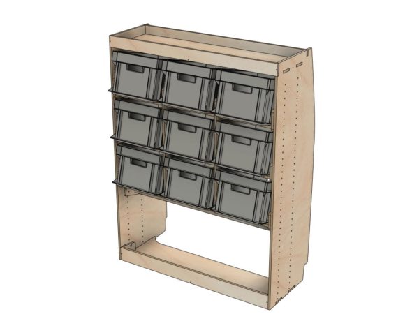 Euro Crate Racking Euro Crate Rack - Yoke Vans