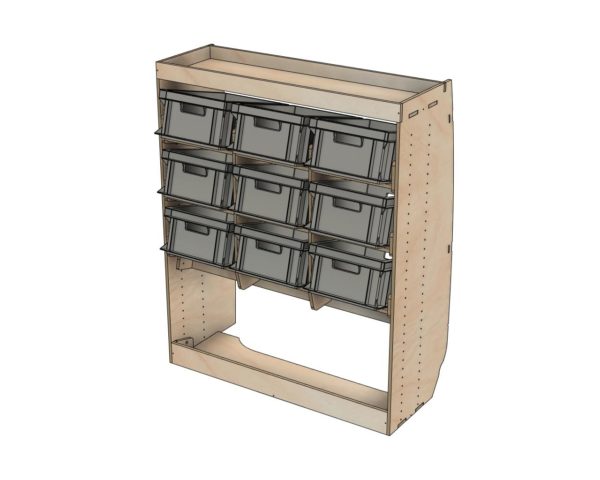 Euro Crate Racking Euro Crate Rack - Yoke Vans
